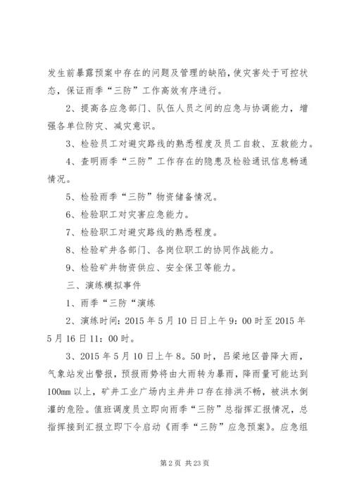 雨季三防演练方案.docx