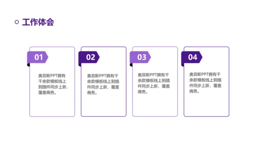 扁平风通用工作汇报