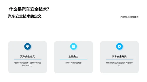 汽车安全技术的发展与挑战