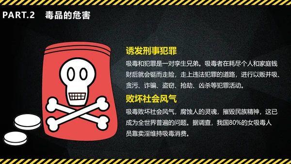 禁毒教育珍爱生命远离犯罪PPT课件