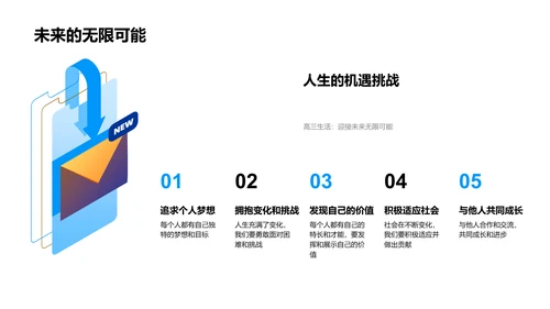 毕业家长会讲座PPT模板