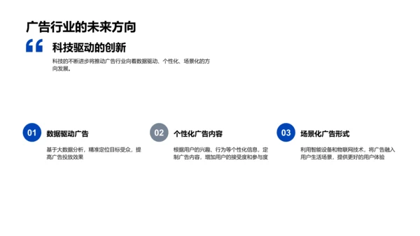广告业在传统媒体中的研究报告PPT模板