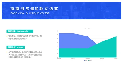 网站运营通用图表PPT图文页