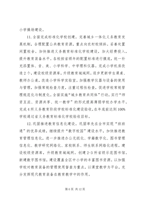 教育系统年度教育发展工作计划.docx