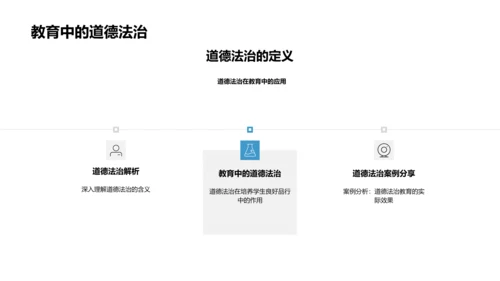 道德法治教育实践PPT模板