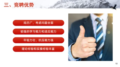 车间主管岗位竞聘飞鹰通用PPT模板