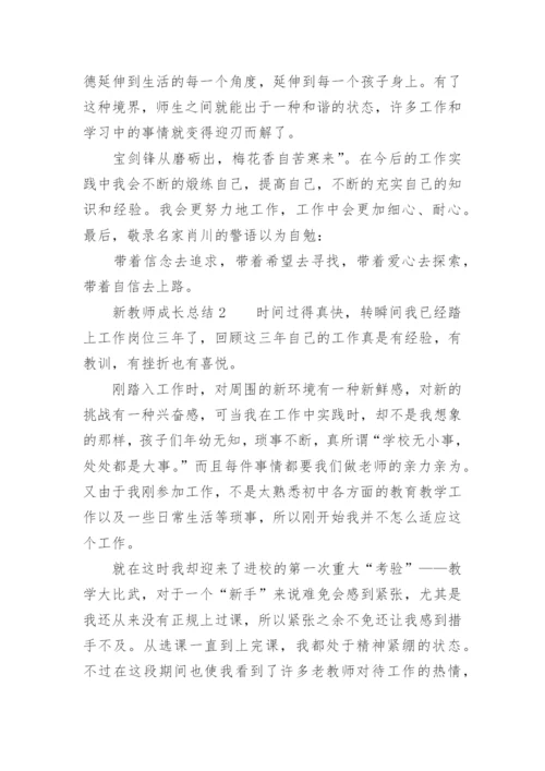 新教师成长总结.docx