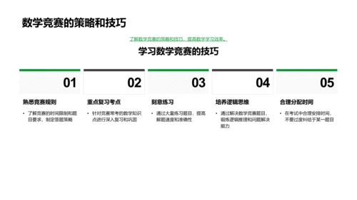 数学在生活中的应用PPT模板