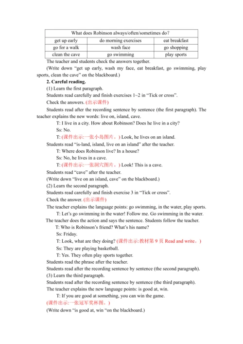 Unit 1 Lesson 6 Part B Read and write ＆ Let's chec