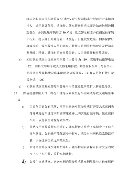 CNG加气站事故处置应急全新预案.docx