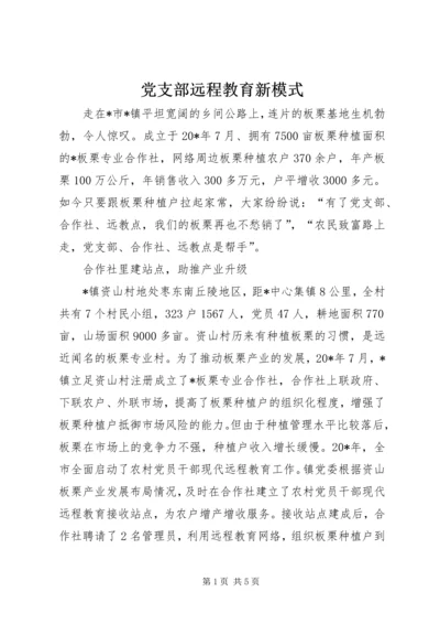 党支部远程教育新模式.docx