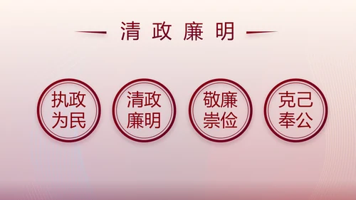 激浊扬清弘扬正气党风廉政建设PPT
