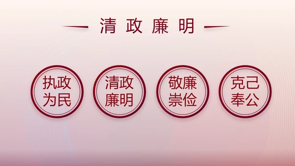 激浊扬清弘扬正气党风廉政建设PPT