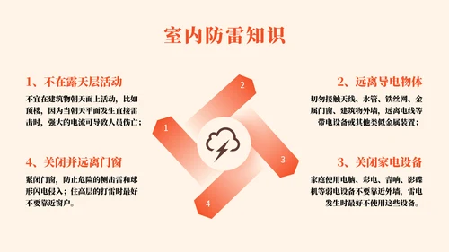 全国防灾减灾日安全教育常识教学PPT模板
