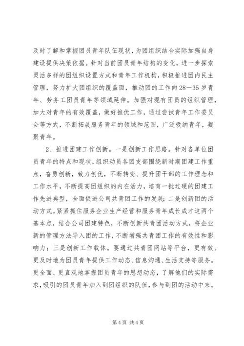 公司团委工作要点 (5).docx