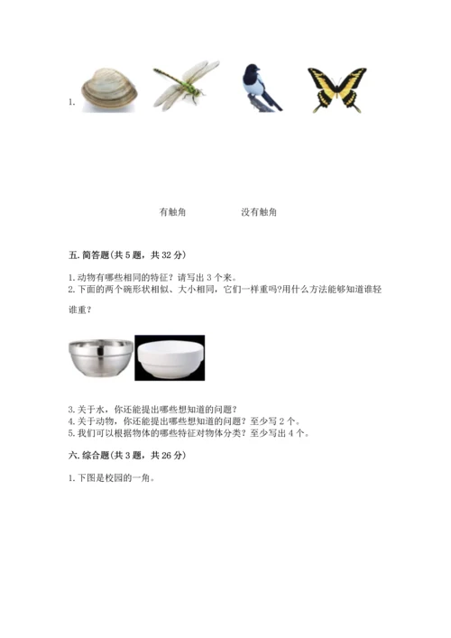 教科版一年级下册科学期末测试卷附答案（实用）.docx