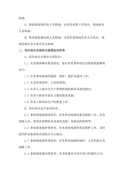 安全事故应急全新预案专项专题方案.docx