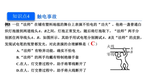 2025年春人教九年级物理全册 第十九章生活用电 复习和总结（课件）(共17张PPT)