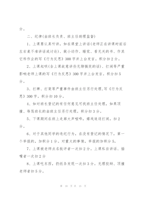 小学生量化考核细则 3篇.docx