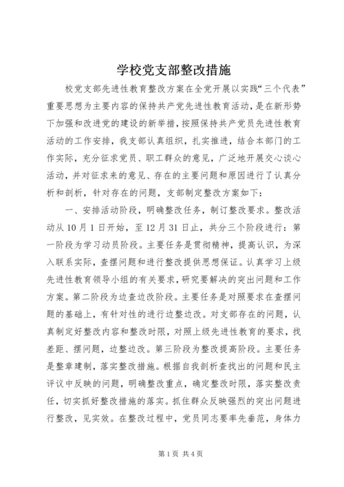 学校党支部整改措施 (5).docx