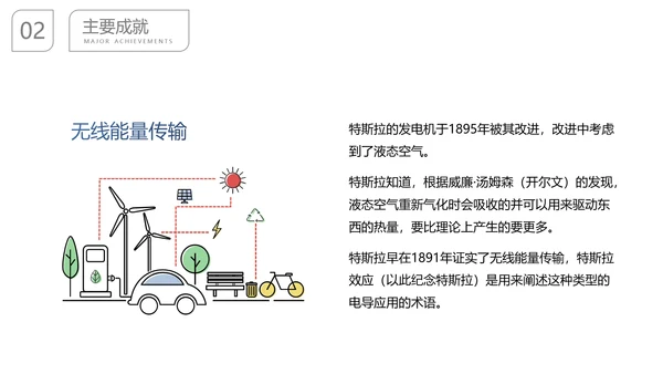 尼古拉.特斯拉世界人物生平名人介绍PPT模板