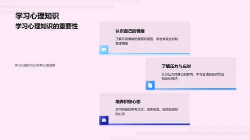心理健康教学PPT模板