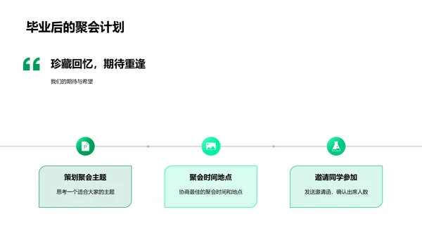 毕业生相册报告PPT模板