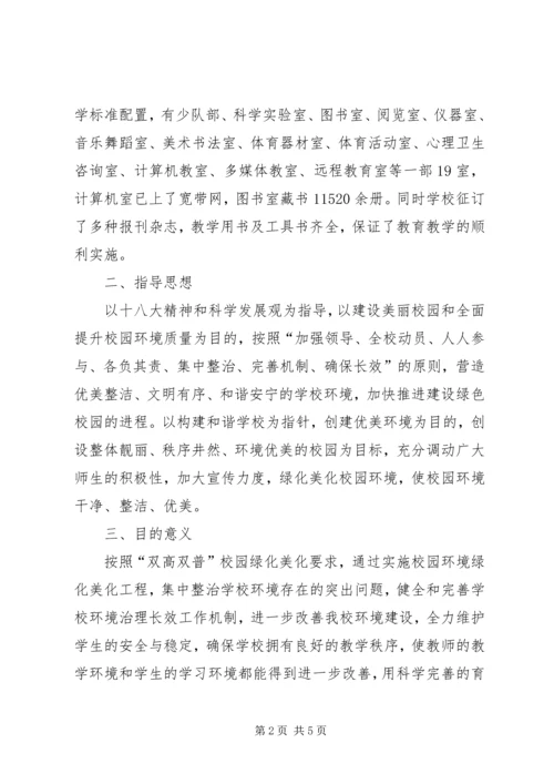 学校园绿化美化工作实施方案.docx