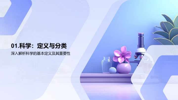 科学概念与方法PPT模板