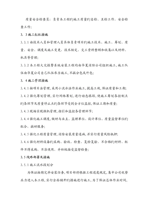 大连锁酒店火灾报警安装关键工程综合施工专题方案.docx