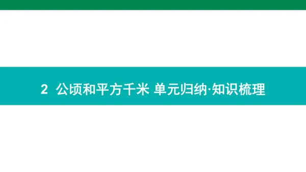人教版数学四年级上册期中复习 单元归纳知识梳理(共19张PPT)
