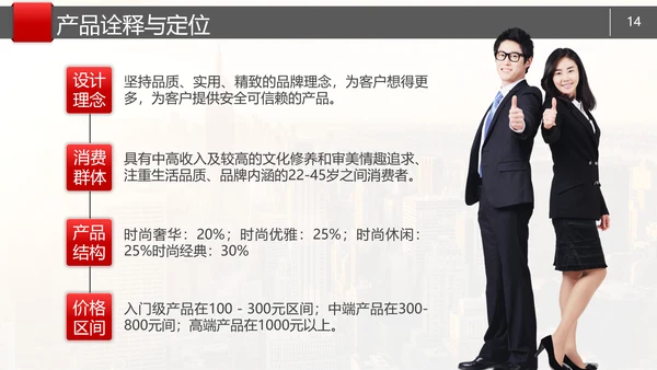 简约大气公司企业产品介绍PPT模板