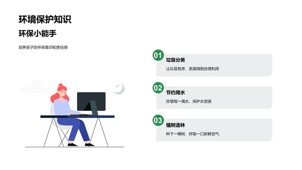 自然科学入门讲解PPT模板