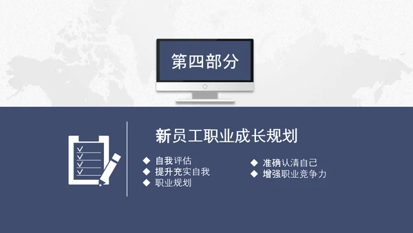 企业公司新员工入职培训PPT模板课件