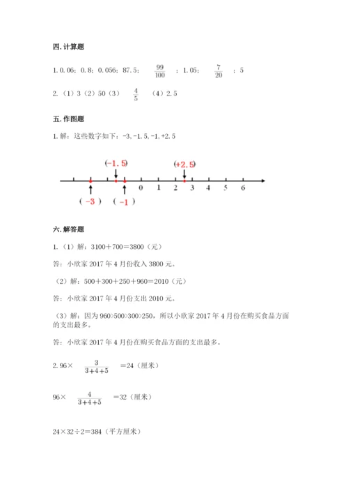 小升初数学期末测试卷带答案ab卷.docx