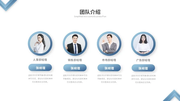 蓝色渐变微粒体商业计划书公司介绍企业介绍产品介绍ppt模板