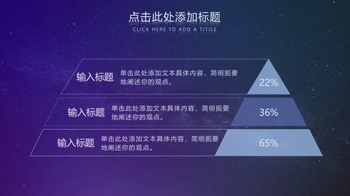 紫色简约科技风PPT模板
