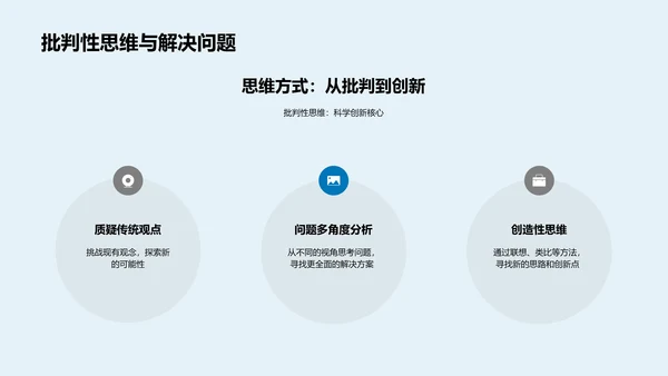 科学探究与实践PPT模板