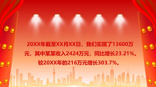 擂鼓喧天迎新春开门红启动大会通用PPT模板