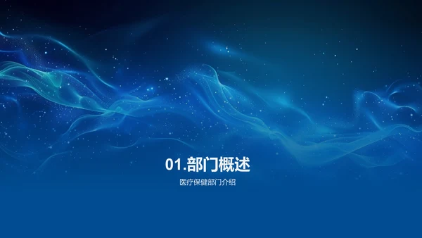医保部门半年工作报告PPT模板