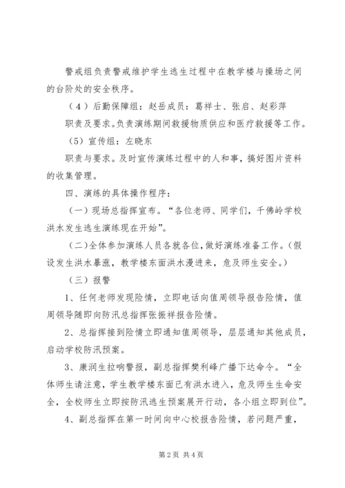 防洪防汛及地质灾害工作方案 (2).docx