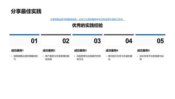 保险业务全面掌握PPT模板