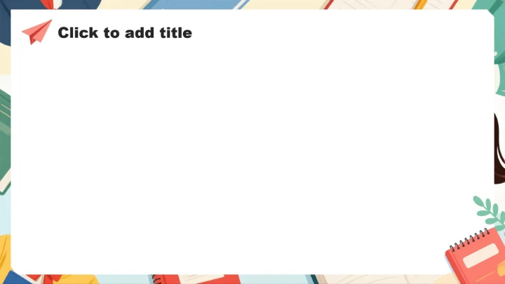 红黄色扁平卡通插画风大学生班委竞选PPT主题模板