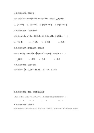 高中数学必修1经典题型总结[1].docx