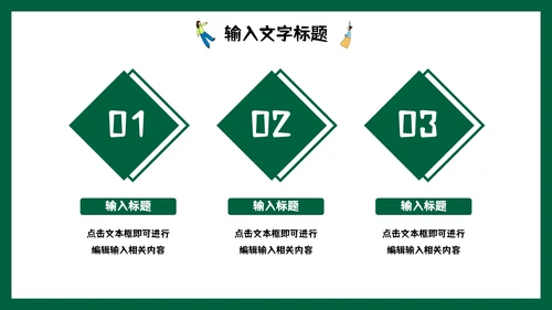 卡通手绘环境保护主题教育PPT模板