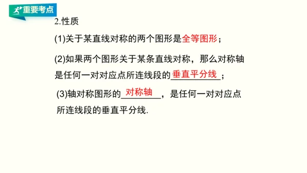 人教版八年级上册数学 第十三章 轴对称 期末复习课件（共26张PPT）