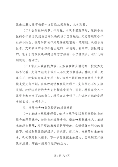 和平镇开展村集体经济发展情况专题调研报告 (3).docx