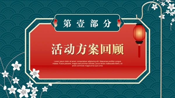 业绩营销活动复盘总结通用PPT模板