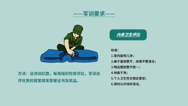 新生军训通用PPT模版