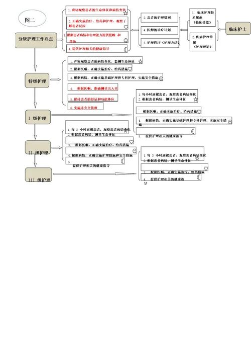 分级护理图表